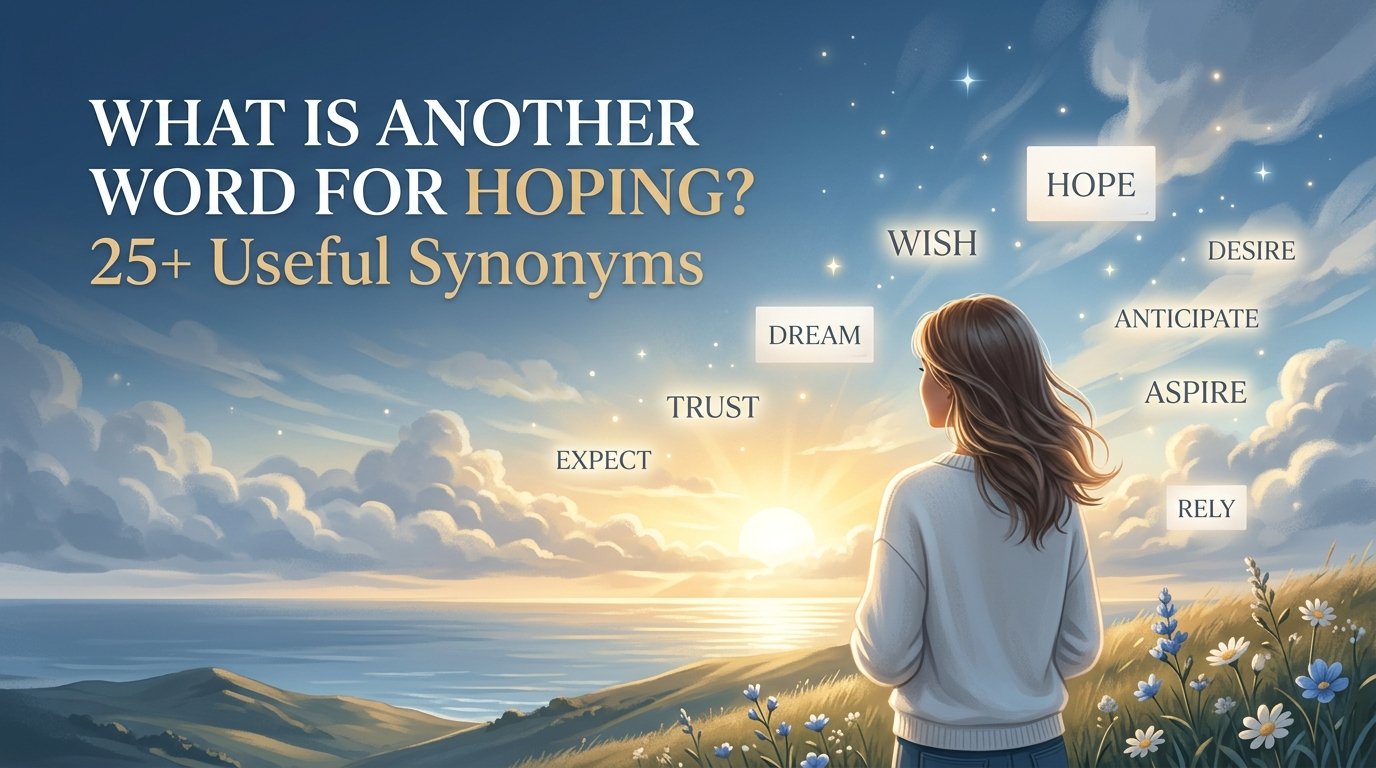 What Is Another Word for Hoping