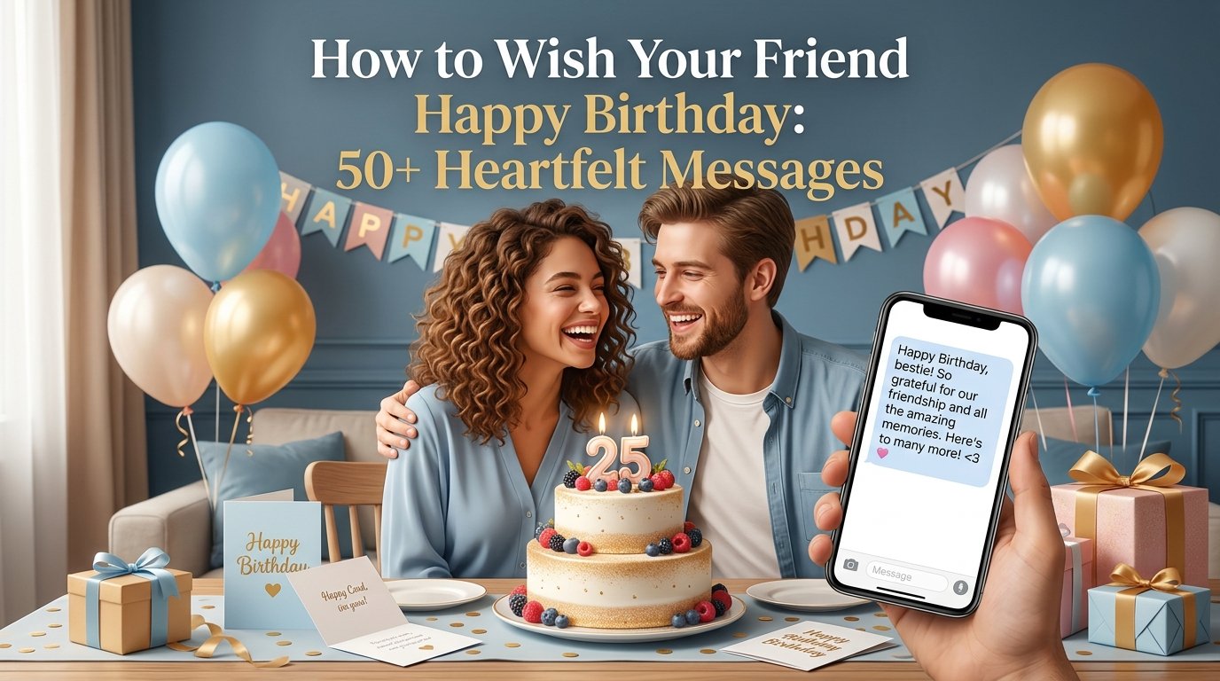 How to Wish Your Friend Happy Birthday