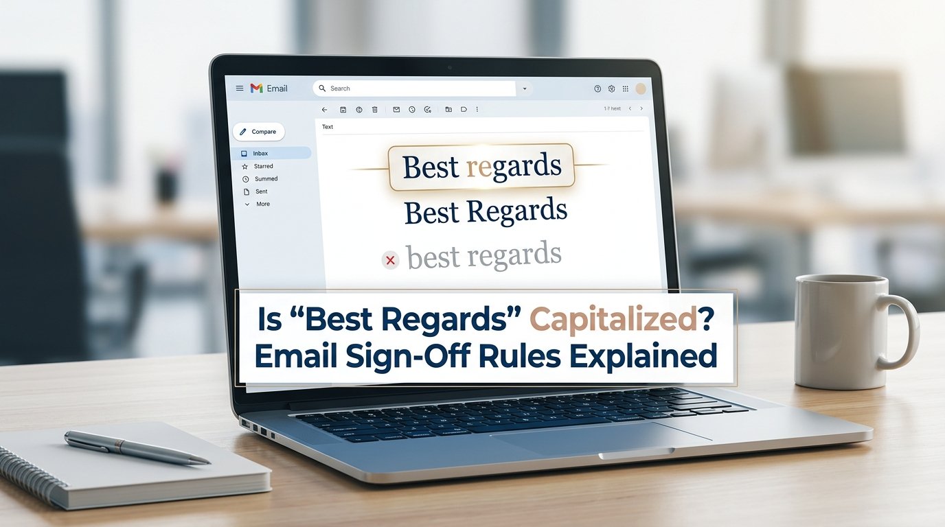 Is “Best Regards” Capitalized