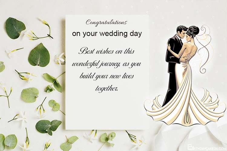 how do you congratulate someone on their wedding