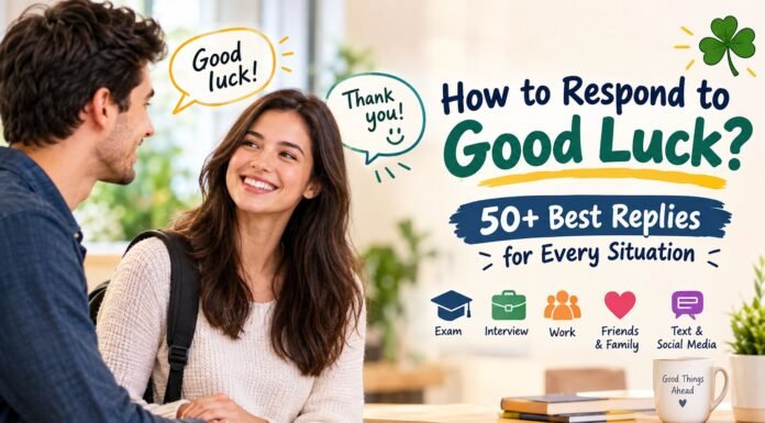 How to Respond to Good Luck: 50+ Best Replies for Every Situation How to Respond to Good Luck