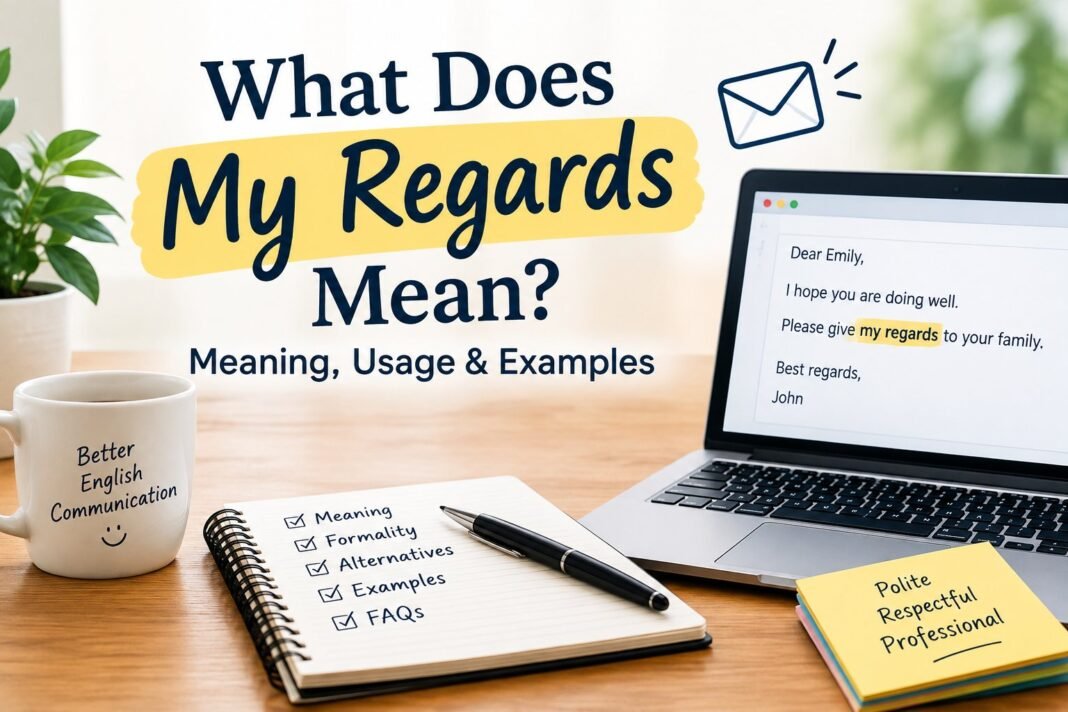 What Does My Regards Mean