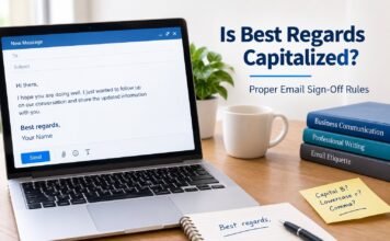 Is Best Regards Capitalized? Proper Email Sign-Off Rules is-best-regards-capitalized